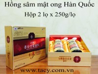 HỒNG SÂM MẬT ONG 250g x 2lọ