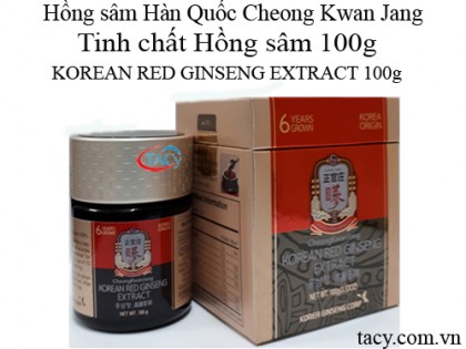 CAO HỒNG SÂM KGC HÀN QUÔC 100G