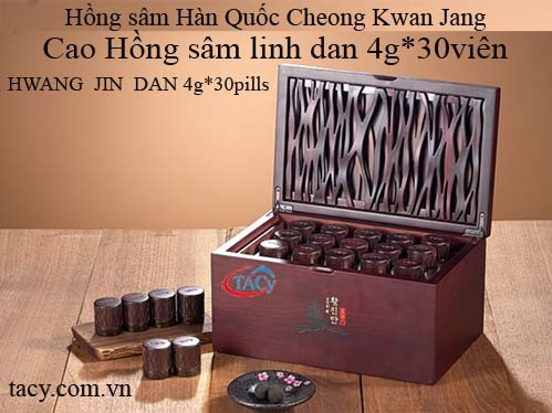 Korean Red Ginseng Extract Pill - Hwangjindan 30