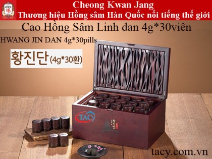 HỒNG SÂM LINH DAN KGC hộp30vên