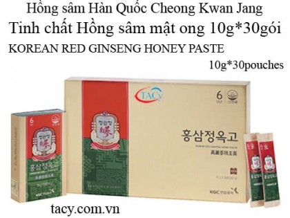 TINH CHẤT HỒNG SÂM MẬT ONG KGC 30 gói