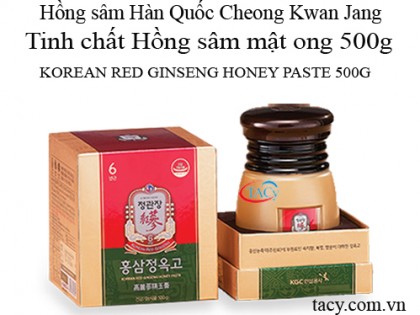 TINH CHẤT HỒNG SÂM MẬT ONG KGC 500g/Hộp