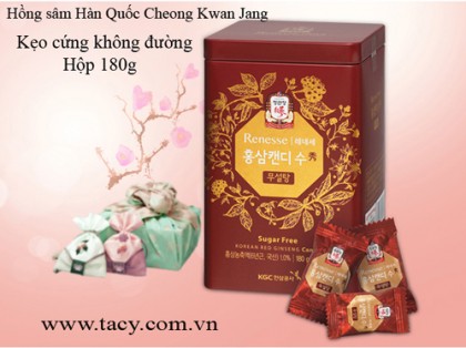 KẸO HỒNG SÂM KGC 180g