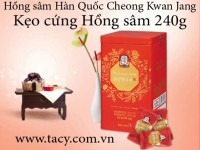 KẸO HỒNG SÂM KGC 240g