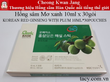 Hồng sâm Mơ xanh Cheong Kwan Jang