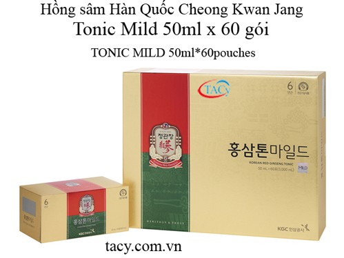 Korean Red Ginseng Tonic Mild 60Pouches