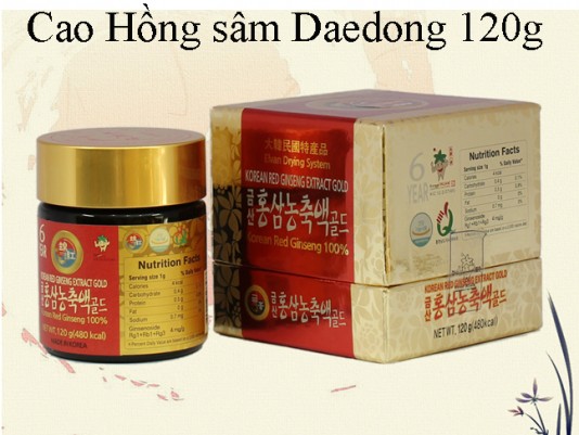 Cao Hồng sâm Daedong 120g xuất Mỹ