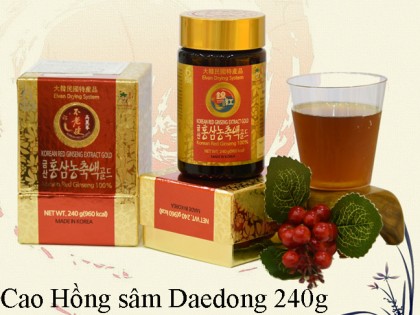 Cao Hồng sâm Daedong 240g xuất Mỹ