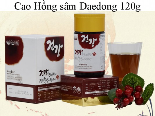 Cao Hồng sâm Daedong 120g nội địa